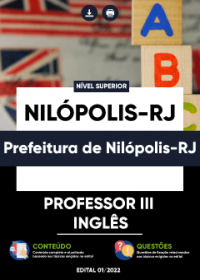 Professor III - Inglês - Prefeitura de Nilópolis-RJ