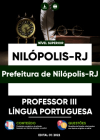 Professor III - Língua Portuguesa - Prefeitura de Nilópolis-RJ