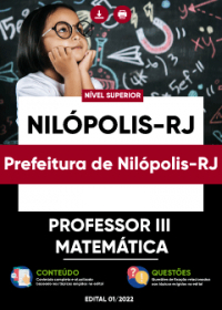 Professor III - Matemática - Prefeitura de Nilópolis-RJ