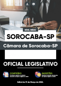 Oficial Legislativo - Câmara de Sorocaba-SP