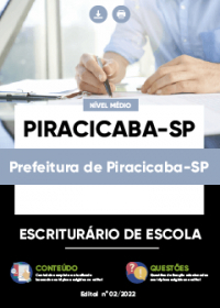 Escriturário de Escola - Prefeitura de Piracicaba-SP