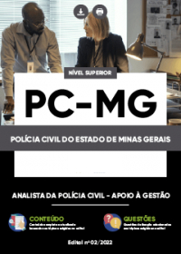 Analista da Polícia Civil - Apoio à Gestão - PC-MG