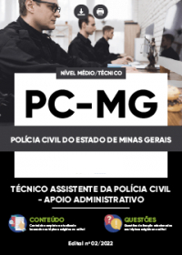 Técnico Assistente da Polícia Civil - Apoio Administrativo - PC-MG