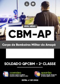 Soldado QPCBM - 2ª Classe - CBM-AP