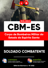Soldado Combatente - CBM-ES