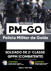 Soldado de 2ª Classe QPPM (Combatente) - PM-GO