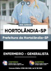 Enfermeiro - Generalista - Prefeitura de Hortolândia-SP