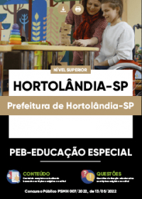 PEB - Educação Especial - Prefeitura de Hortolândia-SP