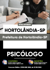 Psicólogo - Prefeitura de Hortolândia-SP