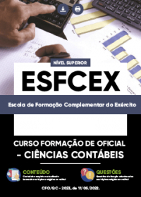 Curso Formação de Oficial - Ciências Contábeis - EsFCEx