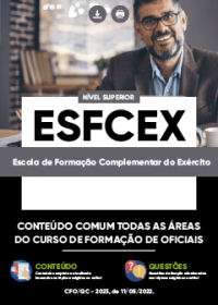 Conteúdo Comum as Áreas do Curso de Formação de Oficiais (CFO-QC) - EsFCEx