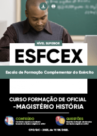 Curso Formação de Oficial - Magistério História - EsFCEx