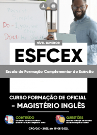 Curso Formação de Oficial - Magistério Inglês - EsFCEx