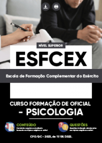 Curso Formação de Oficial - Psicologia - EsFCEx