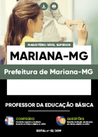 Professor da Educação Básica - Prefeitura de Mariana-MG