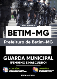 Guarda Municipal (Feminino e Masculino) - Prefeitura de Betim-MG