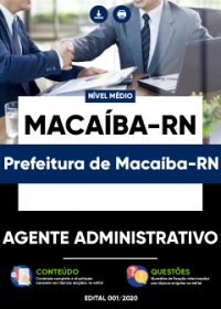 Agente Administrativo - Prefeitura de Macaíba-RN