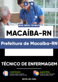 Técnico de Enfermagem - Prefeitura de Macaíba-RN