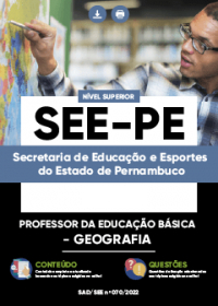 Professor da Educação Básica - Geografia - SEE-PE