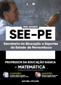 Professor da Educação Básica - Matemática - SEE-PE
