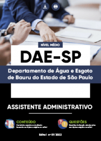 Assistente Administrativo - DAE-SP