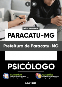 Psicólogo - Prefeitura de Paracatu-MG