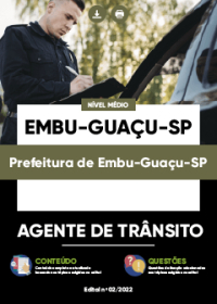 Agente de Trânsito - Prefeitura de Embu-Guaçu-SP