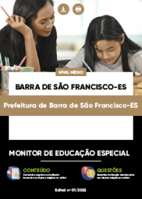 Monitor de Educação Especial - Prefeitura de Barra de São Francisco-ES