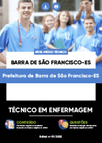 Técnico em Enfermagem - Prefeitura de Barra de São Francisco - ES