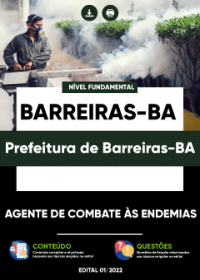 Agente de Combate às Endemias - Prefeitura de Barreiras-BA