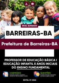 PEB I - Educação Infantil e Anos Iniciais do Ens. Fund. - Pref. de Barreiras-BA