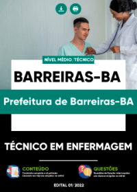 Técnico em Enfermagem - Prefeitura de Barreiras-BA