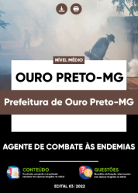 Agente de Combate às Endemias - Prefeitura de Ouro Preto-MG