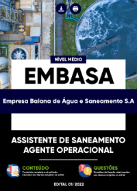 Assistente de Saneamento - Agente Operacional - EMBASA