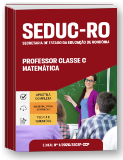 Professor Classe C - Matemática - SEDUC-RO
