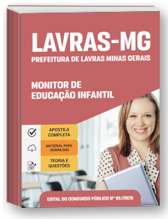 Monitor de Educação Infantil - Prefeitura de Lavras-MG