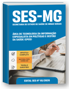 Especialista em Políticas e Gestão da Saúde (EPGS) - Área da Saúde - SES-MG