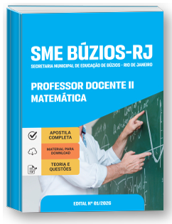 Professor Docente II - Matemática - Prefeitura de Armação dos Búzios-RJ