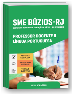 Professor Docente II - Língua Portuguesa - Prefeitura de Armação dos Búzios-RJ