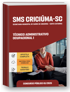 Técnico Administrativo Ocupacional I - SMS-SC