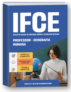 Professor - Geografia Humana - IFCE