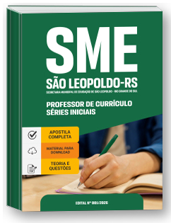 Professor de Currículo-Séries Iniciais - Prefeitura de São Leopoldo - RS