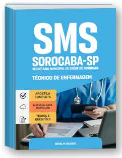 Técnico de Enfermagem - Prefeitura de Sorocaba - SP