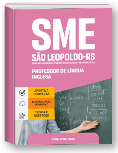 Professor de Língua Inglesa - Prefeitura de São Leopoldo - RS