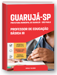 Professor de Educação Básica III - Prefeitura de Guarujá - SP