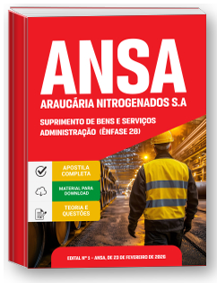 Ênfase 28: Suprimento de Bens e Serviços - Administração - ANSA