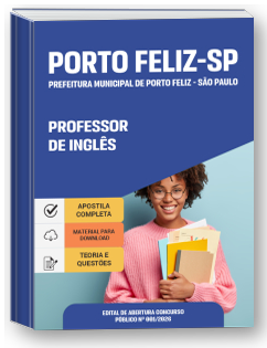 Professor de Inglês - Prefeitura de Porto Feliz - SP