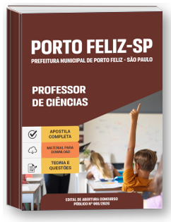 Professor de Ciências - Prefeitura de Porto Feliz-SP