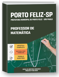Professor de Matemática - Prefeitura de Porto Feliz - SP