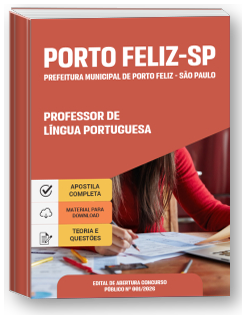 Professor de Língua Portuguesa - Prefeitura de Porto Feliz-SP